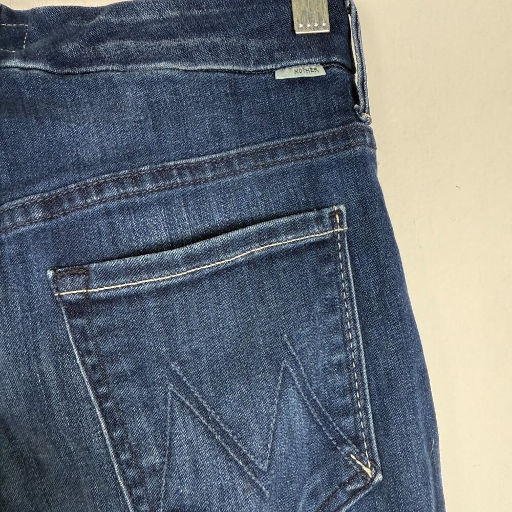 MOTHER High Waisted Looker Ankle Jeans The Road To Paradise Size 26 EUC - Picture 13 of 16